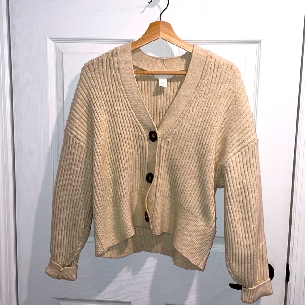 H&M Oversized Knitted Cardigan